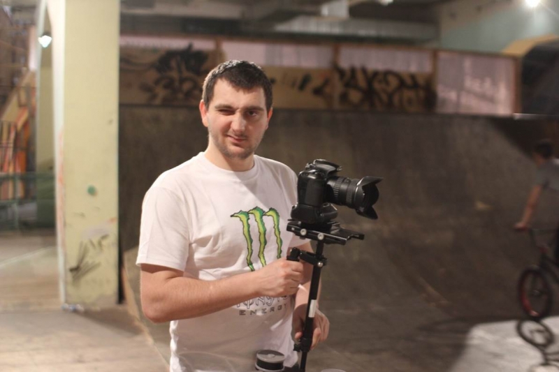 Наш бывший видеооператор Дима Леликов